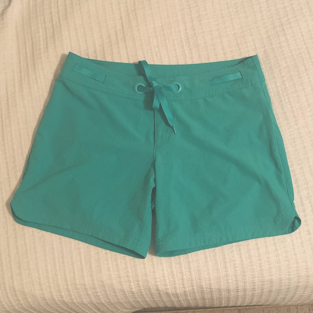 PrAna Silvana Board Shorts Water Friendly Aqua Wave size S only worn a few times